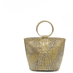 Brahmin Gold Mod Bowie Satchel